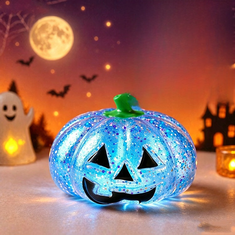 SpookyGlow - Blue Pumpkin Head Squeeze