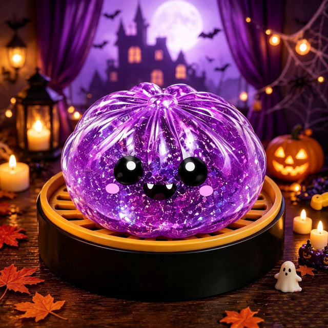 SpookyGlow - Purple Sparkle Imp 6.5cm