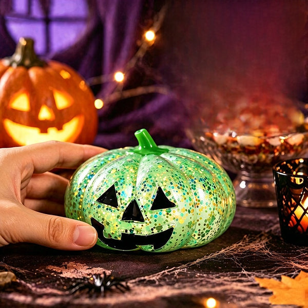 Green Pumpkin Head Squeeze